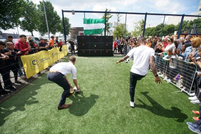 Gini Wijnaldum x Precision Wall